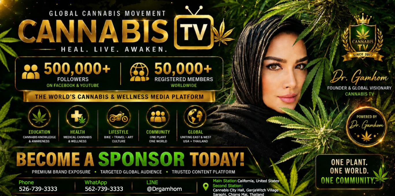 Global Cannabis Movement — CannabisTV since 2017